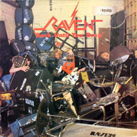 Raven - Rock Until You Drop LP, Neat Records pressing from 1981