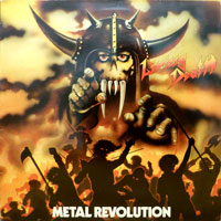 Living Death - Metal Revolution LP, NEW Records pressing from 1985