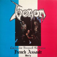 Venom - French Assault LP, NEW Records pressing from 1985
