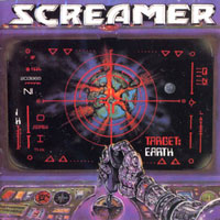 Screamer - Target: Earth LP/CD, New Renaissance Records pressing from 1988