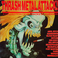 Various - Thrash Metal Attack LP, New Renaissance Records pressing from 1986