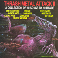 Various - Thrash Metal Attack II LP, New Renaissance Records pressing from 1988