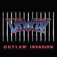 Lawdy - Outlaw Invasion LP/CD, No Remorse Records pressing from 1990