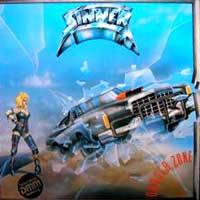 Sinner - Danger Zone LP, Noise pressing from 1984