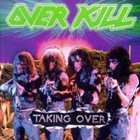 Overkill - Taking Over LP, Noise pressing from 1987