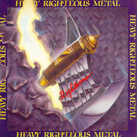 Various - Heavy Righteous Metal LP/CD, Pure Metal pressing from 1988