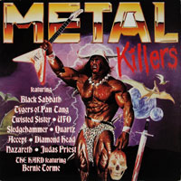 Various - Metal Killers LP, Raw Power pressing from 1984