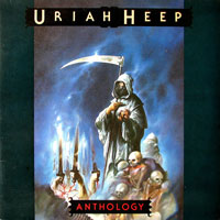 Uriah Heep - Anthology DLP/CD, Raw Power pressing from 1985