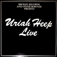 Uriah Heep - Live DLP/CD, Raw Power pressing from 1990