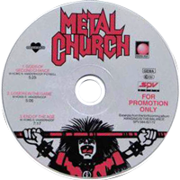 Metal Church - Gods Of Second Chance CDS, Rising Sun Productions pressing from 1993