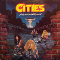 Cities - Annihilation Absolute LP, Roadrunner pressing from 1986