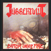 Juggernaut - Baptism Under Fire LP, Roadrunner pressing from 1986