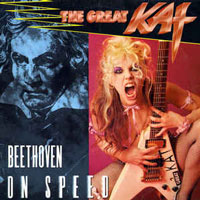 The Great Kat - Beethoven On Speed LP/CD, Roadrunner pressing from 1990