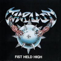 Thrust - Fist Held High LP, Roadrunner pressing from 1984