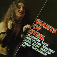 Various - Giants Of Steel LP, Roadrunner pressing from 1984