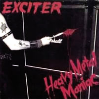 Exciter - Heavy Metal Maniac LP/CD, Roadrunner pressing from 1986