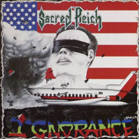 Sacred Reich - Ignorance LP/CD, Roadrunner pressing from 1987