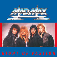 Mad Max - Night Of Passion LP, Roadrunner pressing from 1986