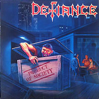 Defiance - Product Of Society LP/CD, Roadrunner pressing from 1989