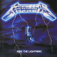 Metallica - Ride The Lightning LP, Roadrunner pressing from 1984