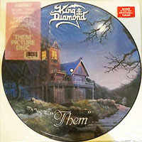 King Diamond - Them Pic-LP, Roadrunner pressing from 1988