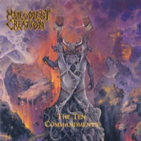 Malevolent Creation - The Ten Commandments LP/CD, Roadrunner pressing from 1991