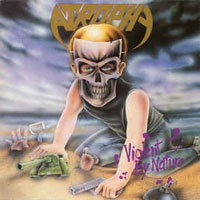 Atropy - Violent By Nature LP/CD, Roadrunner pressing from 1989