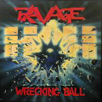 Ravage - Wrecking Ball LP, Roadrunner pressing from 1986