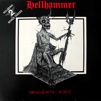Hellhammer - Apocalyptic Raids LP, Rock Brigade Records pressing from 1993