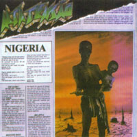 Alta Tensão - Nigeria LP, Rock Brigade Records pressing from 1989