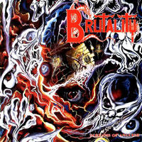 Brutality - Screams Of Anguish LP, Rock Brigade Records pressing from 1993