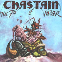 Chastain - The 7th Of Never LP, Rock Brigade Records pressing from 1988