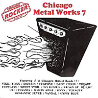 Various - Chicago Metal Works 7 CD, Silver Fin Records pressing from 1991