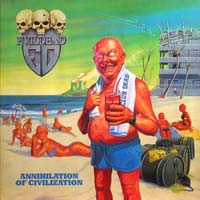 Evildead - Annihilation Of Civilization LP/CD, Steamhammer pressing from 1989