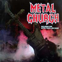 Metal Church - Metal Church LP, Steamhammer pressing from 1984