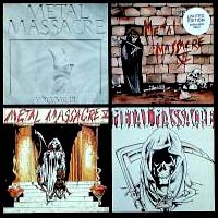 Various - Metal Massacre III-VI 4 LP Box, Steamhammer pressing from 1986