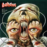 Destruction - Release From Agony LP, Steamhammer pressing from 1987