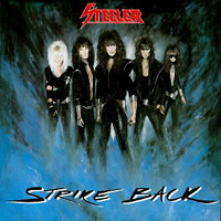 Steeler - Strike Back LP, Steamhammer pressing from 1986