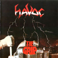 Havoc - The Grip LP, Steamhammer pressing from 1986