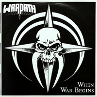 Warpath - When War Begins LP/CD, West Virginia Records pressing from 1992
