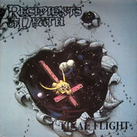 Recipients Of Death - Final Flight MLP, Wild Rags Records pressing from 1990