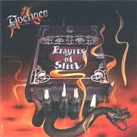Avenger - Prayers Of Steel LP, Wishbone Records pressing from 1984