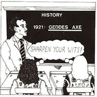 Geddes Axe - Sharpen your wits 7" sleeve