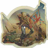 Iron Maiden - The Trooper Shape sleeve