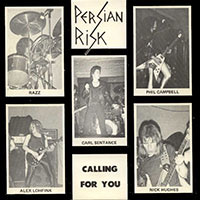 Persian Risk - Calling for you / Chase the dragon 7" sleeve