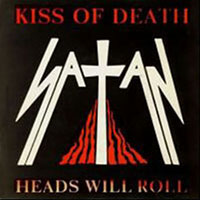 Satan - Kiss of Death 7" sleeve