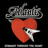 Atlantis - Straight through the heart LP sleeve