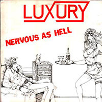 Luxury - Nervous as hell Mini-LP sleeve