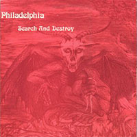 Philadelphia - Search and Destroy LP, CD sleeve