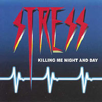 Stress - Killing me Night and Day LP sleeve